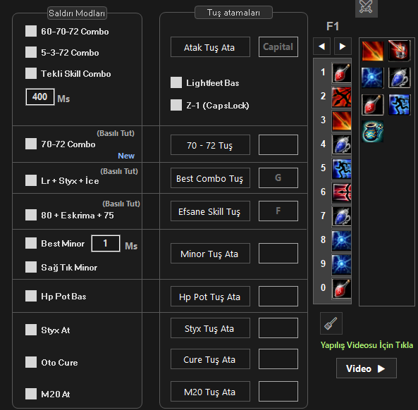 Archery Skill Bar