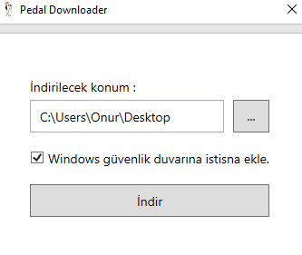 Kurulum Adım 1